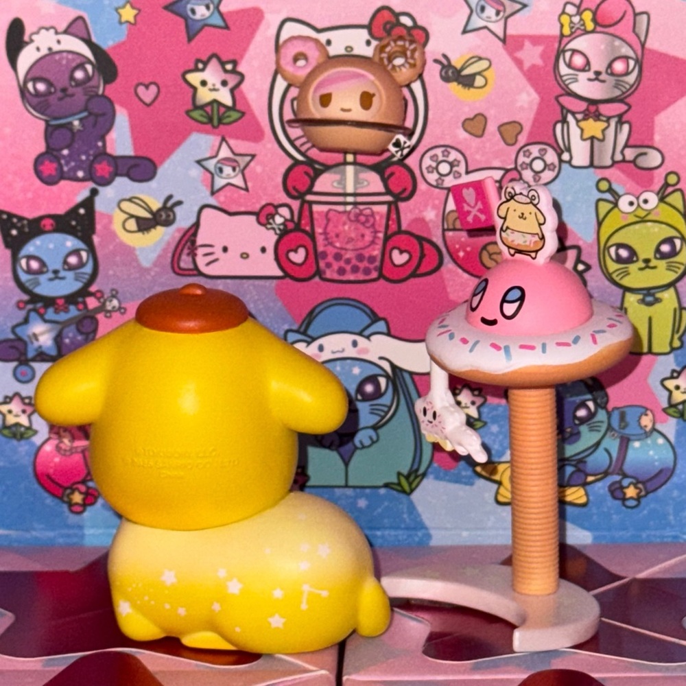 tokidoki Pompompurin x Bright Star Kitty: Galactic Cats x HK & Friends Series - Picture 3 of 6